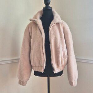 Forever 21 Faux Fur Jacket, Size S